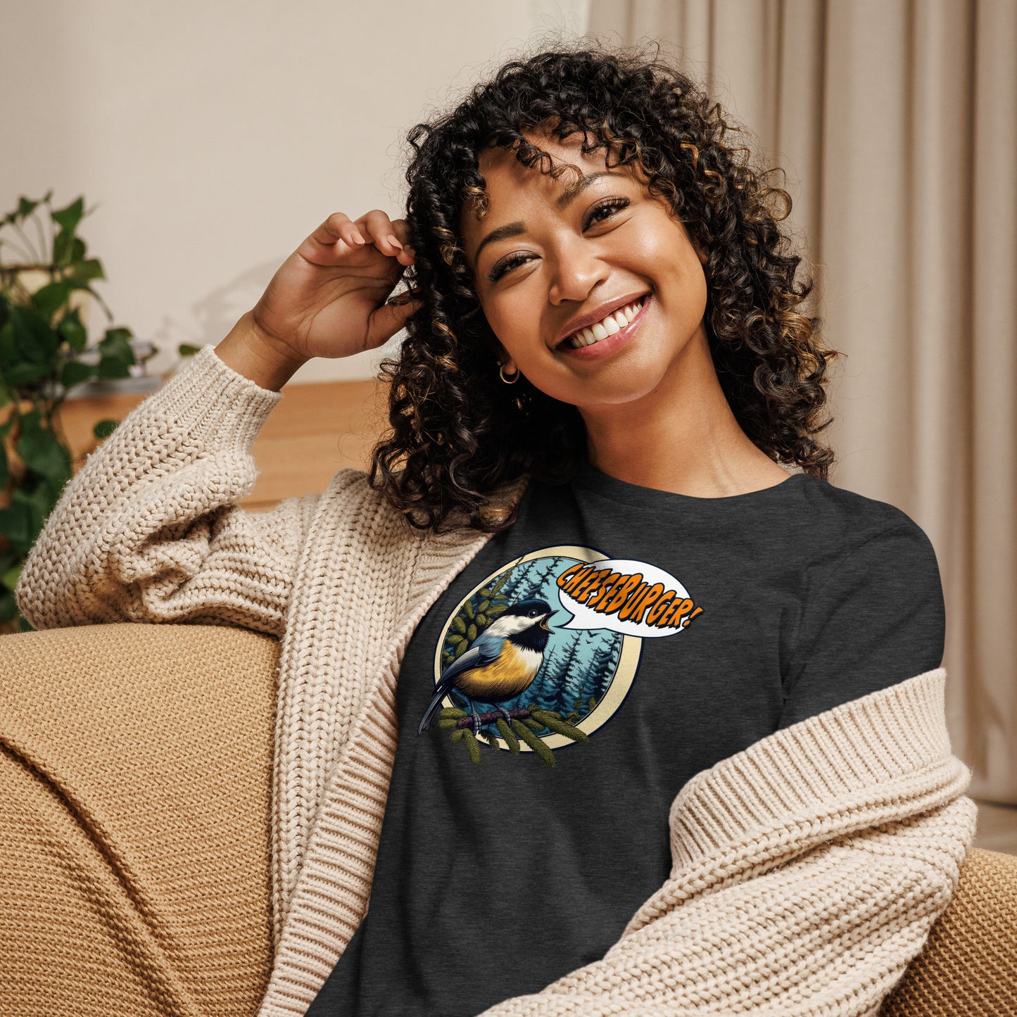 Chickadee Women's Relaxed T-Shirt