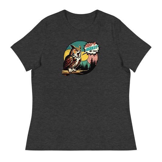 Great Horned Owl Women's Relaxed T-Shirt