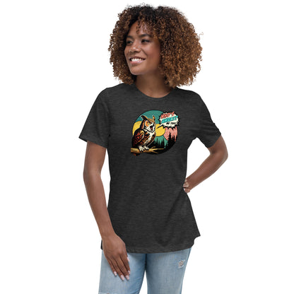 Great Horned Owl Women's Relaxed T-Shirt