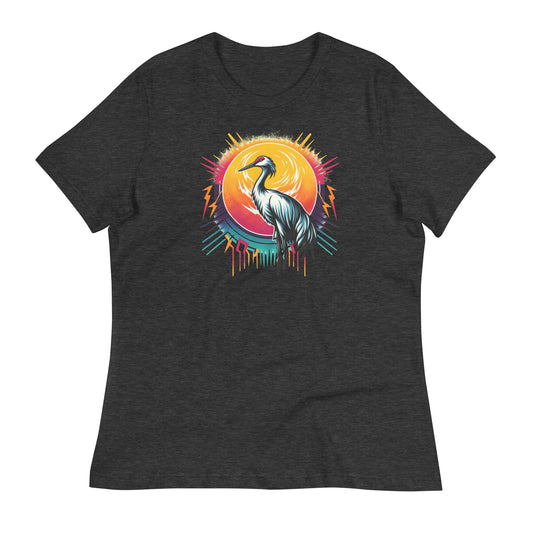 Sandhill Crane Women's Relaxed T-Shirt