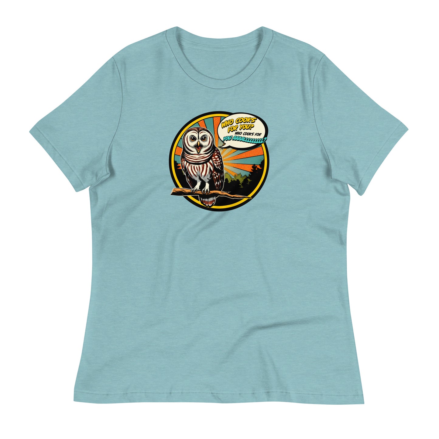 Barred Owl Women's Relaxed T-Shirt