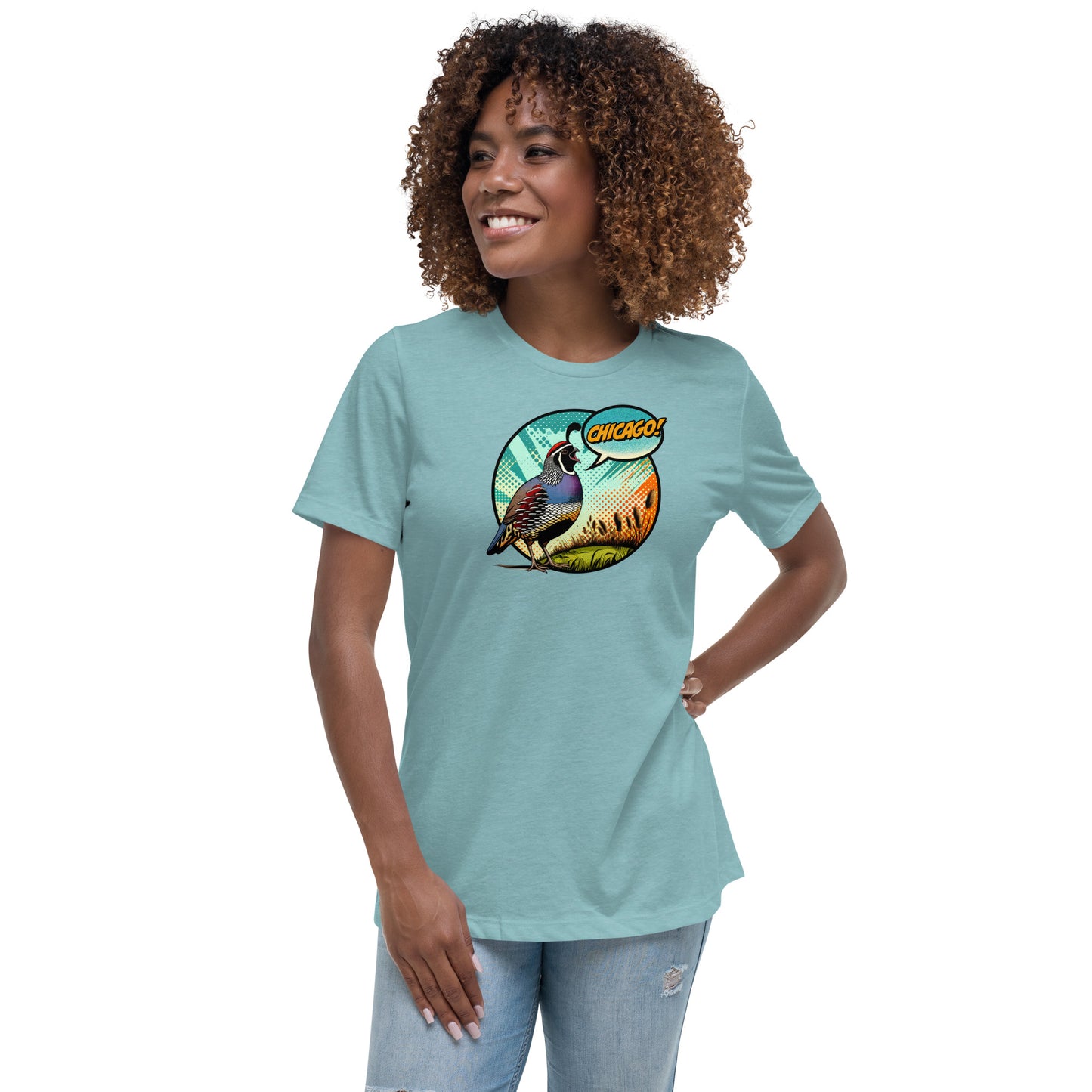 California Quail Women's Relaxed T-Shirt
