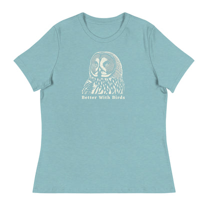 Great Gray Owl Women's Relaxed T-Shirt