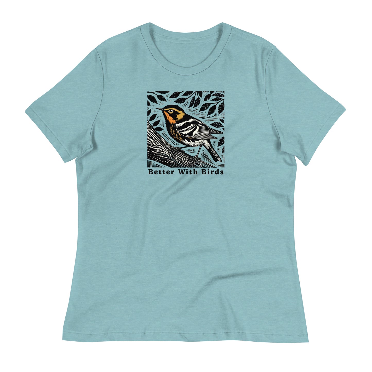 Blackburnian Warbler Women's Relaxed T-Shirt