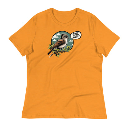 Olive-Sided Flycatcher Women's Relaxed T-Shirt