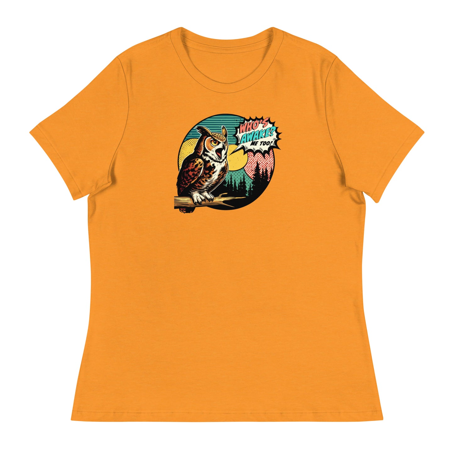 Great Horned Owl Women's Relaxed T-Shirt