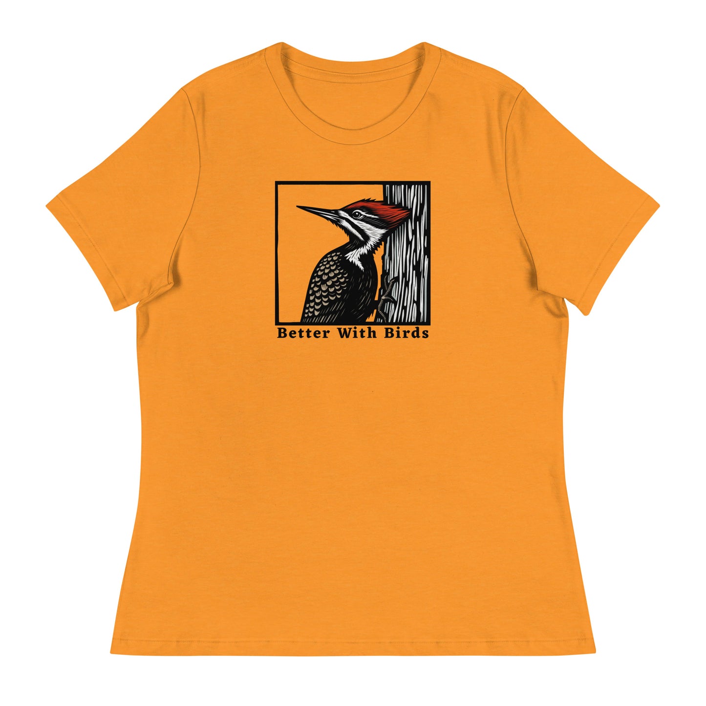 Pileated Woodpecker Women's Relaxed T-Shirt