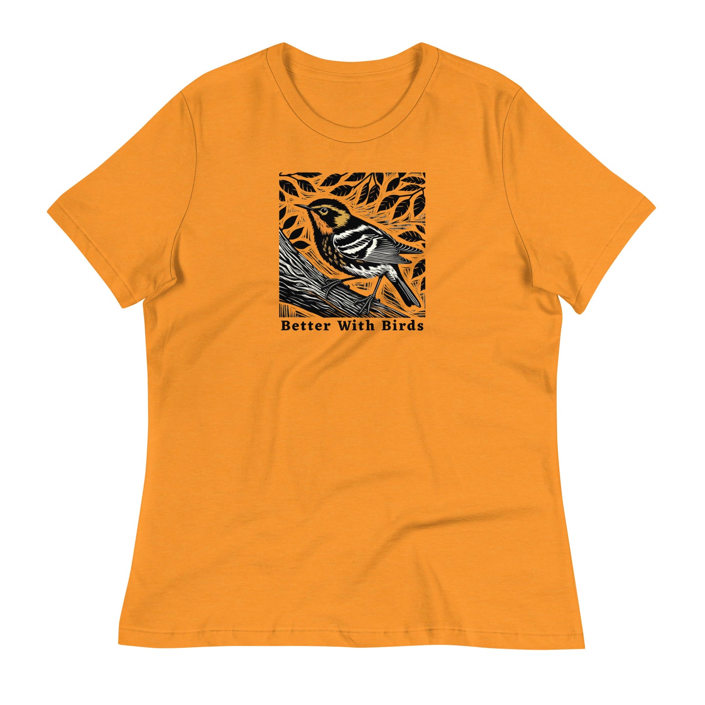 Blackburnian Warbler Women's Relaxed T-Shirt