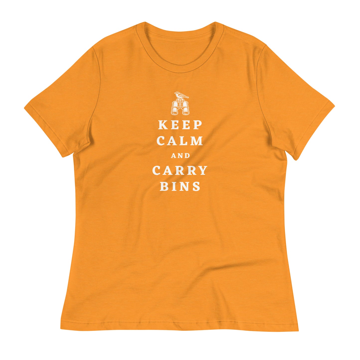 Keep Calm and Carry Bins Women's Relaxed T-Shirt