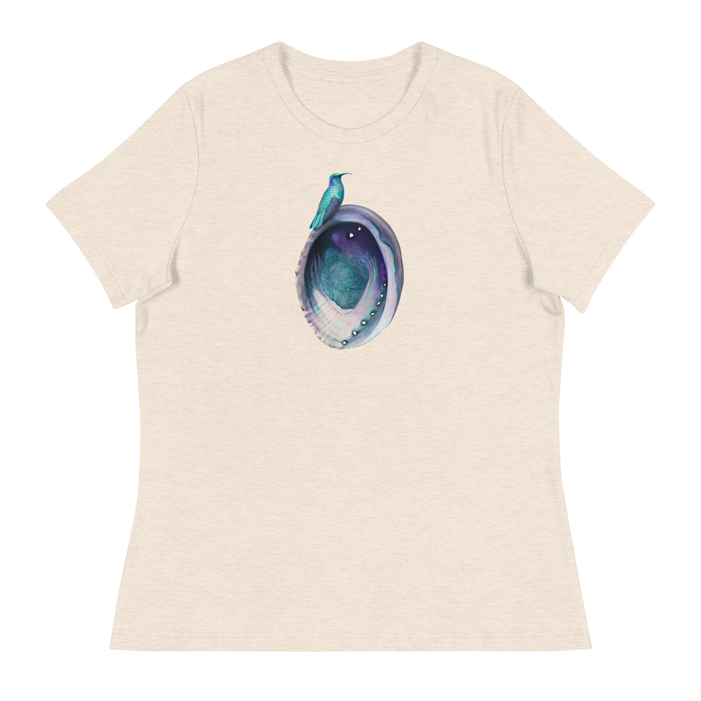 Hummingbird & Abalone Women's Relaxed T-Shirt