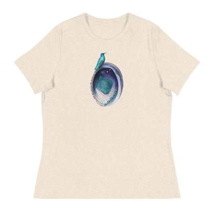 Hummingbird & Abalone Women's Relaxed T-Shirt