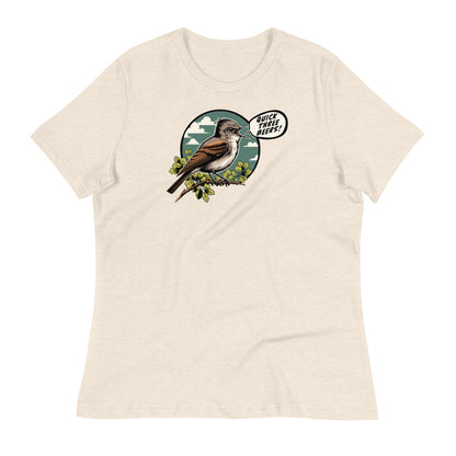 Olive-Sided Flycatcher Women's Relaxed T-Shirt