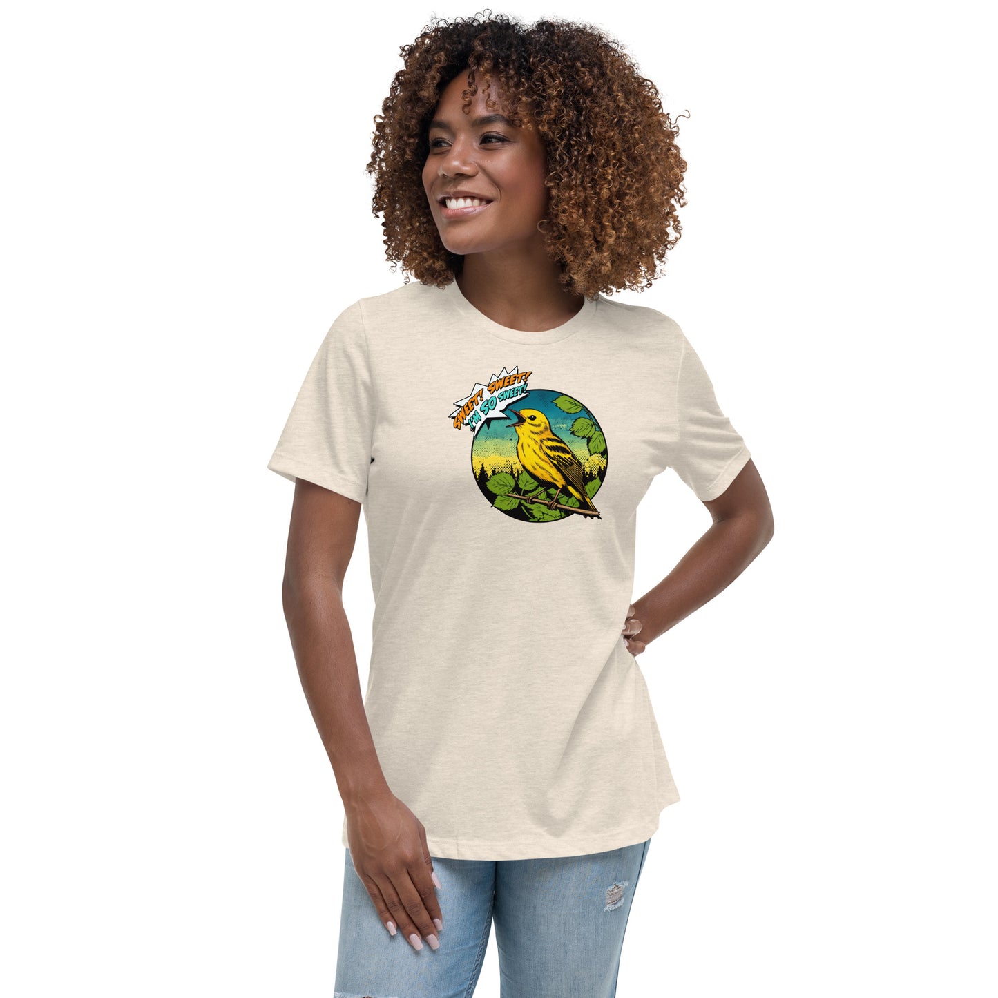 Yellow Warbler Women's Relaxed T-Shirt