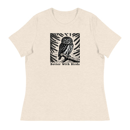 Pygmy Owl Women's Relaxed T-Shirt