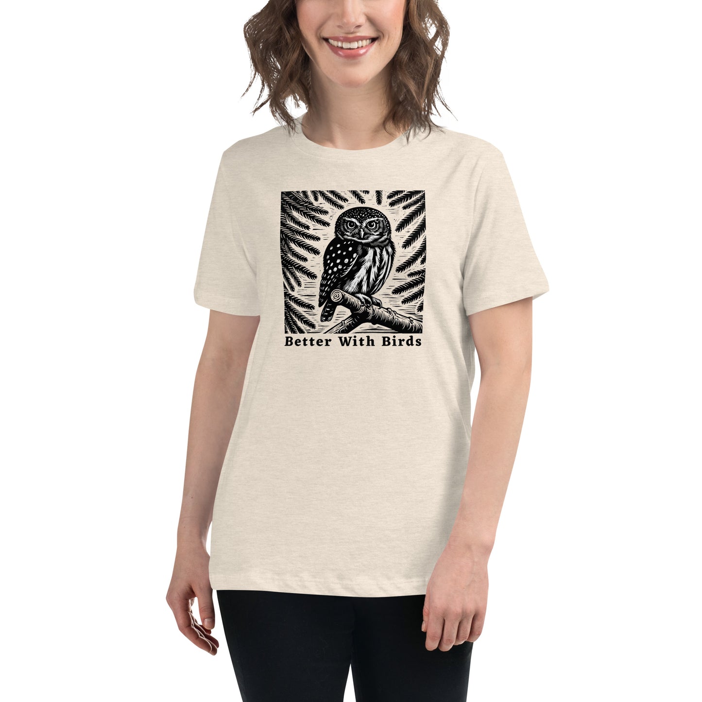 Pygmy Owl Women's Relaxed T-Shirt