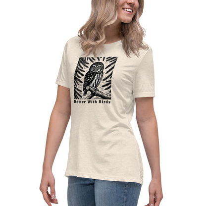 Pygmy Owl Women's Relaxed T-Shirt