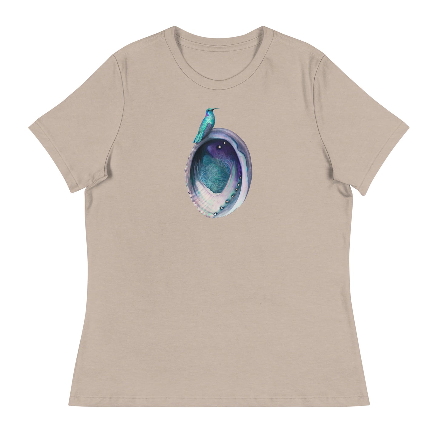 Hummingbird & Abalone Women's Relaxed T-Shirt