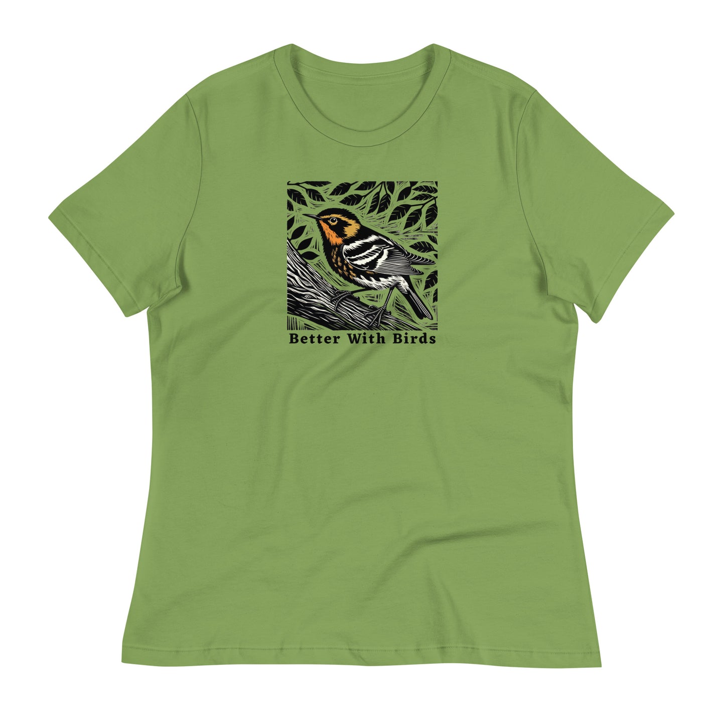 Blackburnian Warbler Women's Relaxed T-Shirt