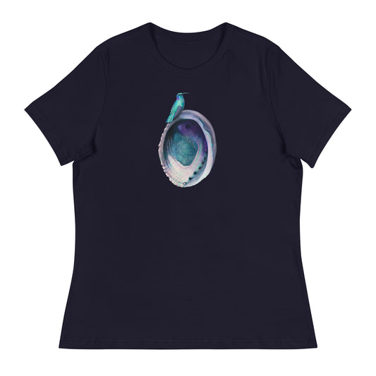 Hummingbird & Abalone Women's Relaxed T-Shirt