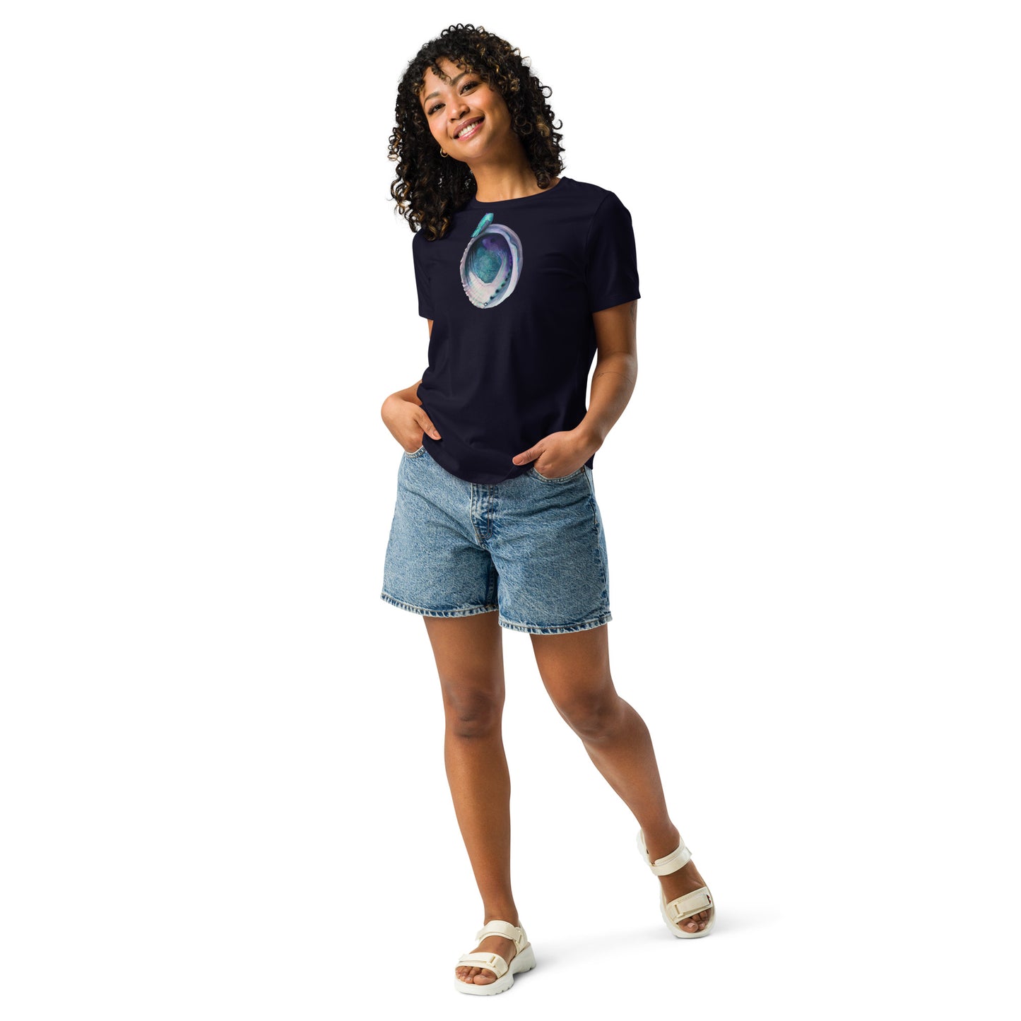 Hummingbird & Abalone Women's Relaxed T-Shirt