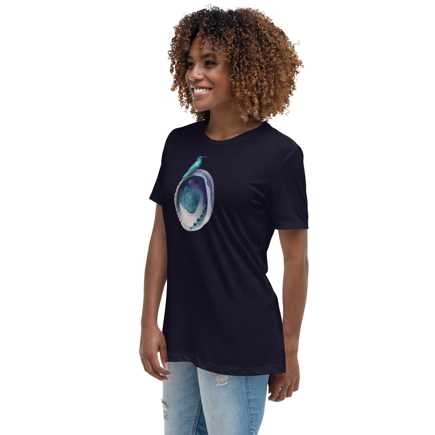 Hummingbird & Abalone Women's Relaxed T-Shirt