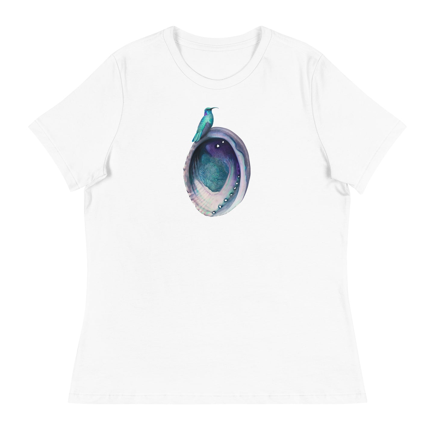 Hummingbird & Abalone Women's Relaxed T-Shirt