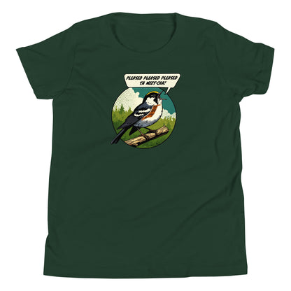 Chestnut-Sided Warbler Youth Short Sleeve T-Shirt