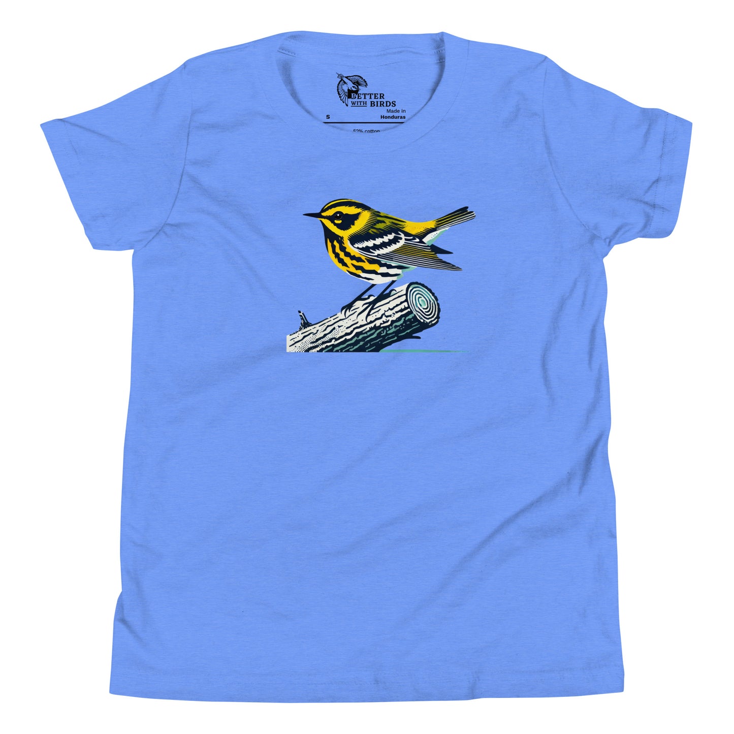 Townsends Warbler Youth Short Sleeve T-Shirt