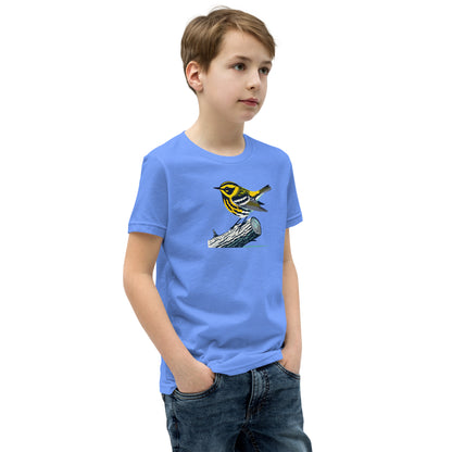 Townsends Warbler Youth Short Sleeve T-Shirt