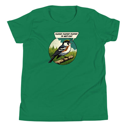 Chestnut-Sided Warbler Youth Short Sleeve T-Shirt