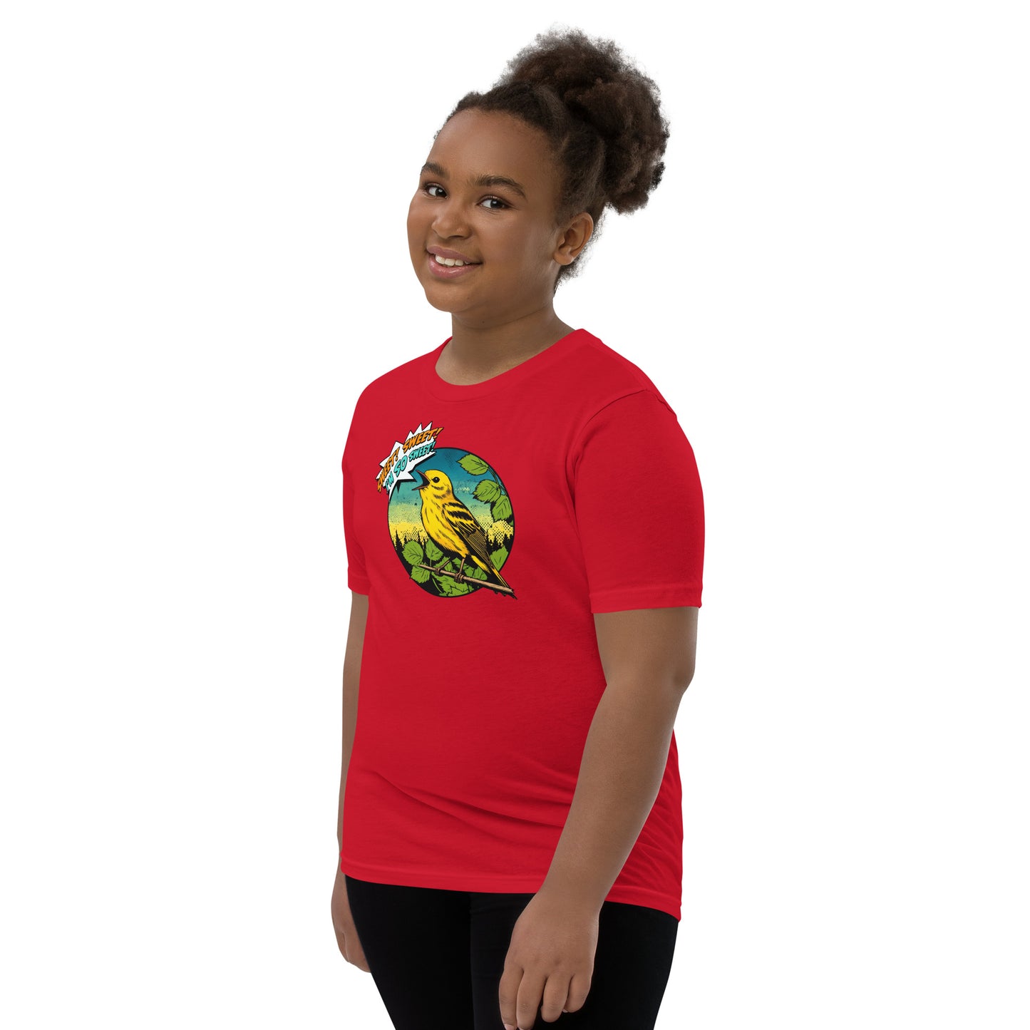 Yellow Warbler Youth Short Sleeve T-Shirt